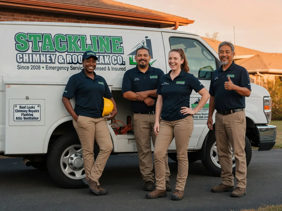 Chimney flashing repair company in Trade, TN